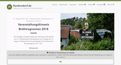Desktop Screenshot of nankendorf.de